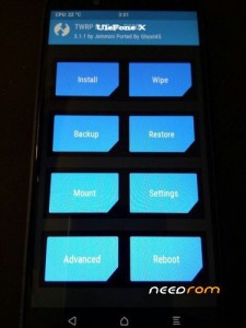 ulefone metal刷入第三方recovery和ROOT twrp-and-root