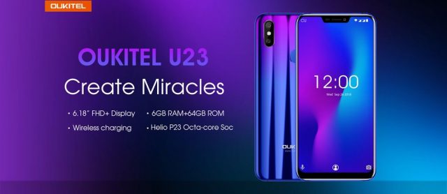 OUKITEL新型号泄漏 – 带有渐变颜色的OUKITEL U23