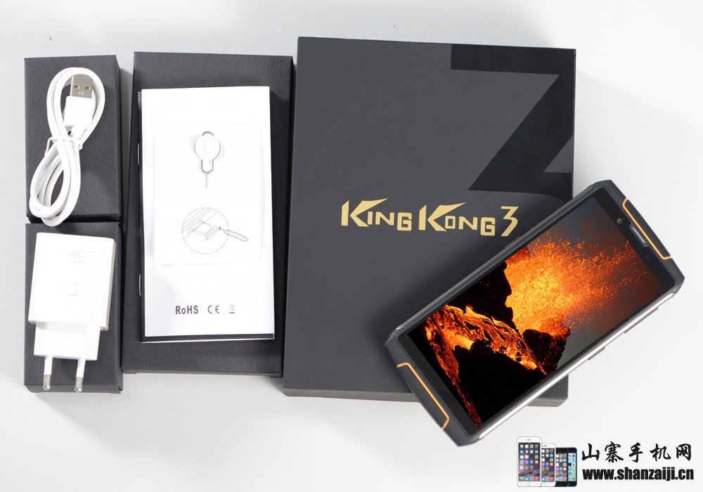 库柏三防手机CUBOT KING KONG3将于10月22日上市销售