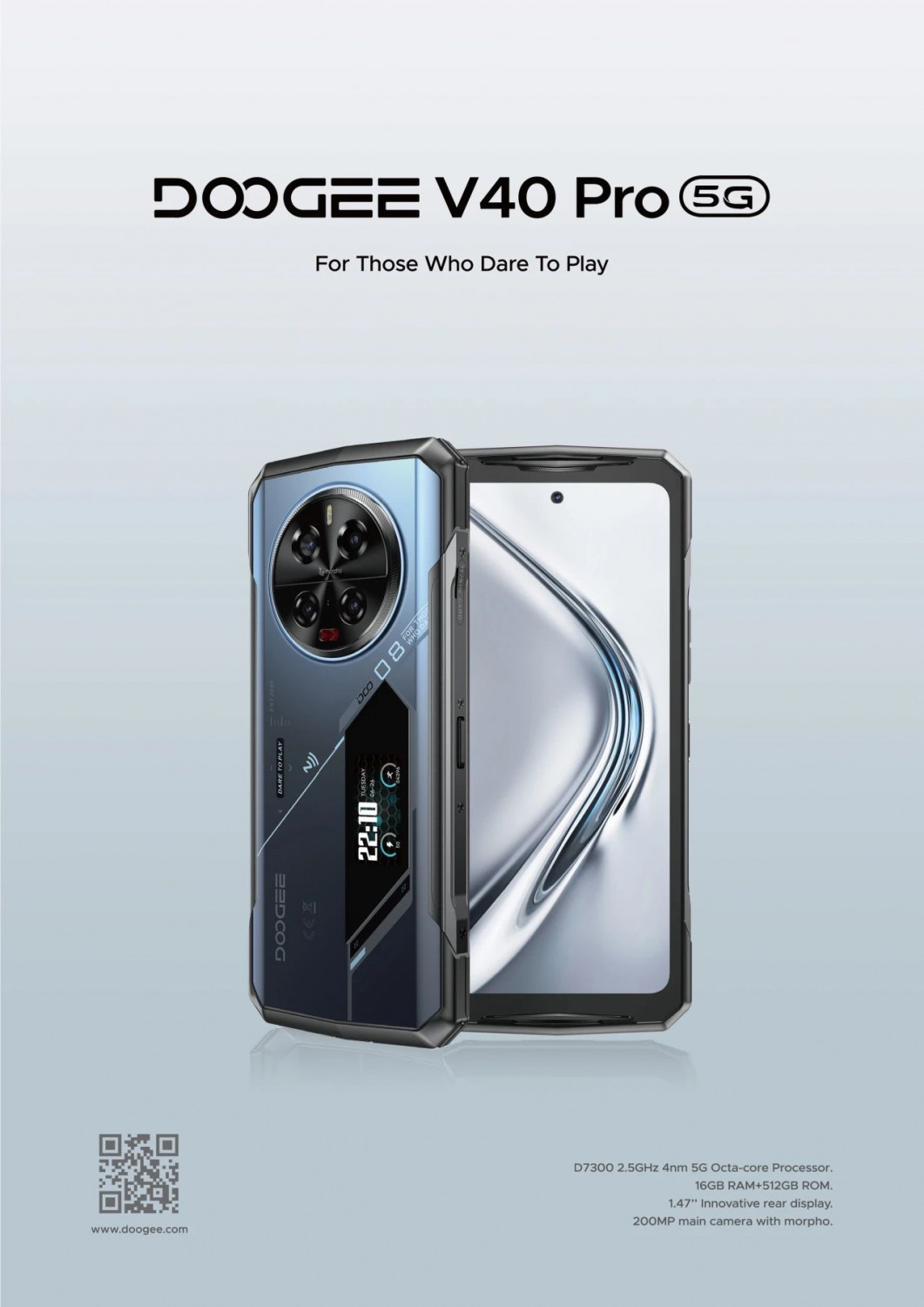 道格DOOGEE V40 PRO军工硬核三防手机评测