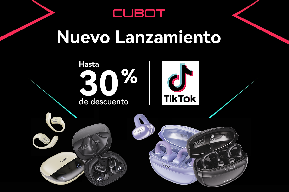 CUBOT 官宣 7 月 31 日登陆墨西哥 TikTok Shop｜两款无线耳机首发大促