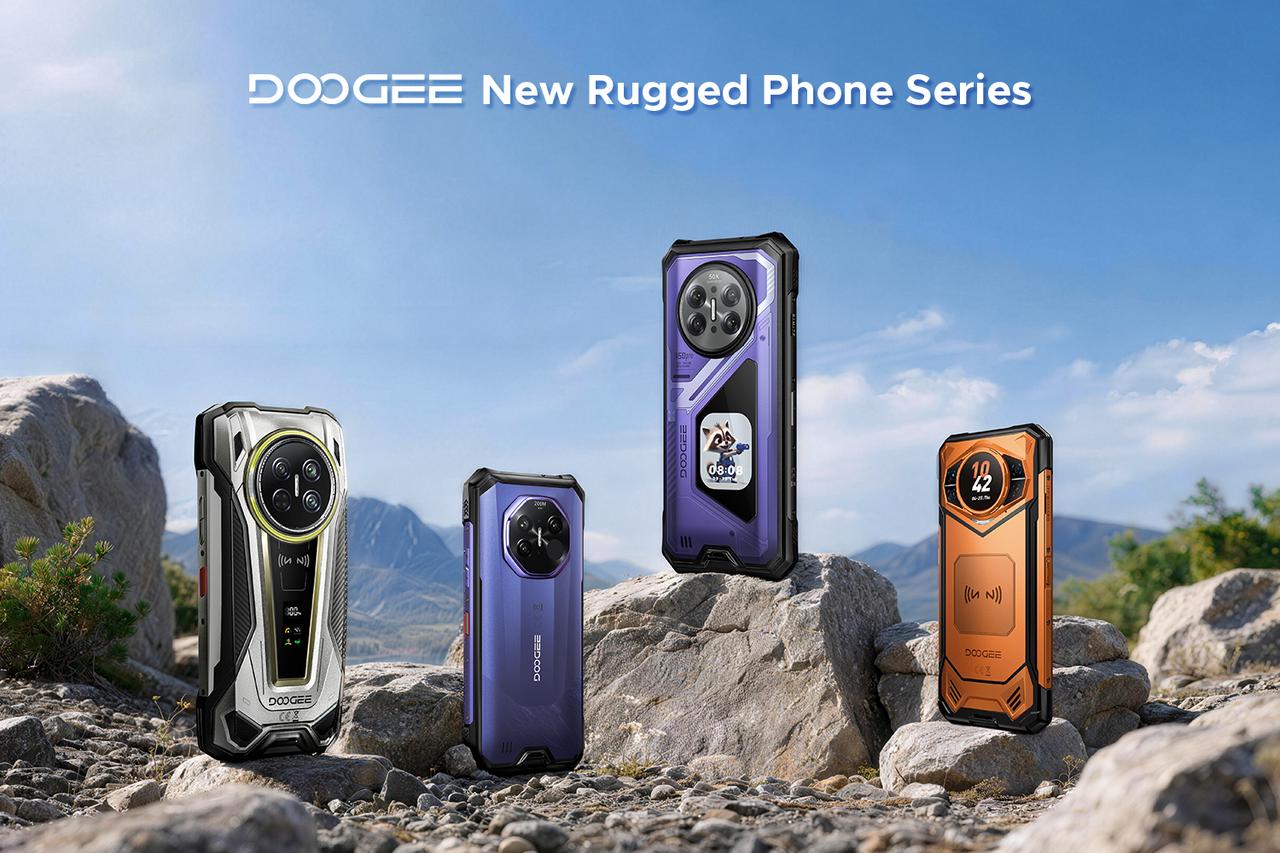 Doogee 发布四款全新三防机型内容总结