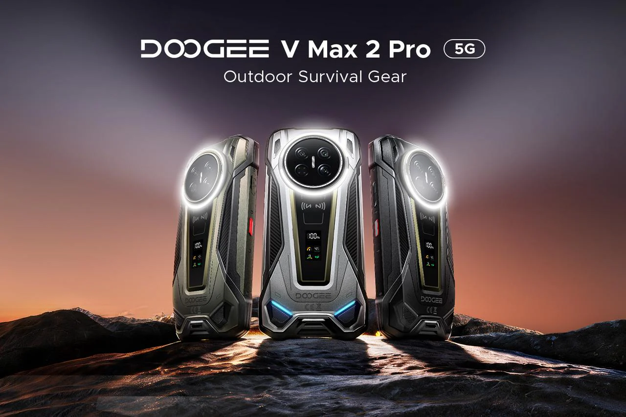 Doogee V Max 2 系列正式发布 22000mAh 户外生存三防旗舰登场