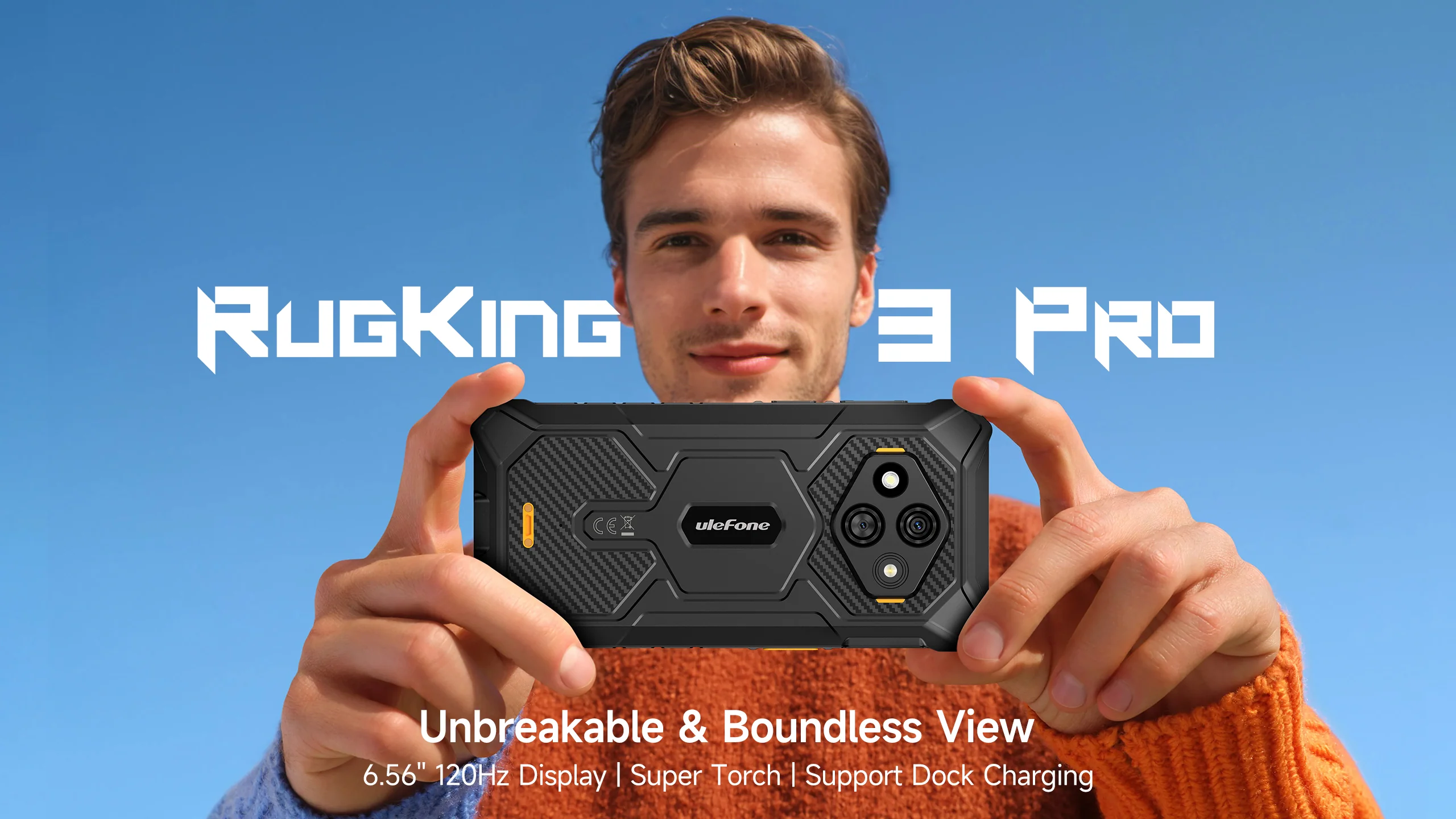 Ulefone RugKing 3 Pro 正式发布 轻薄军工三防高性价比户外手机