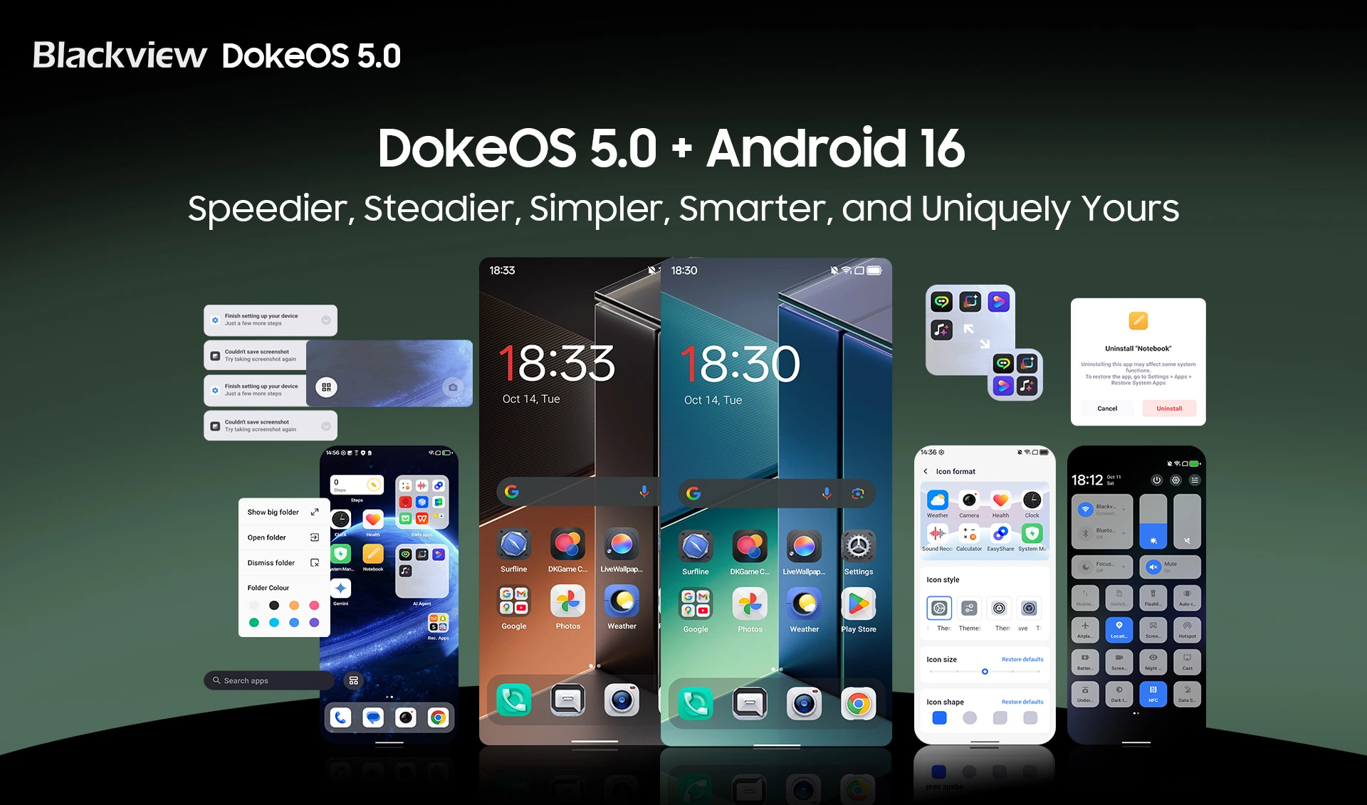 Blackview DokeOS 5.0 正式发布 五大维度全面升级智能体验